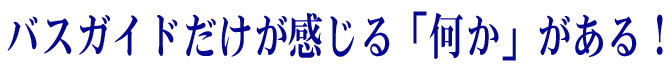 バスガイドだけが感じる「何か」がある！/>
					</div>

					<div class=