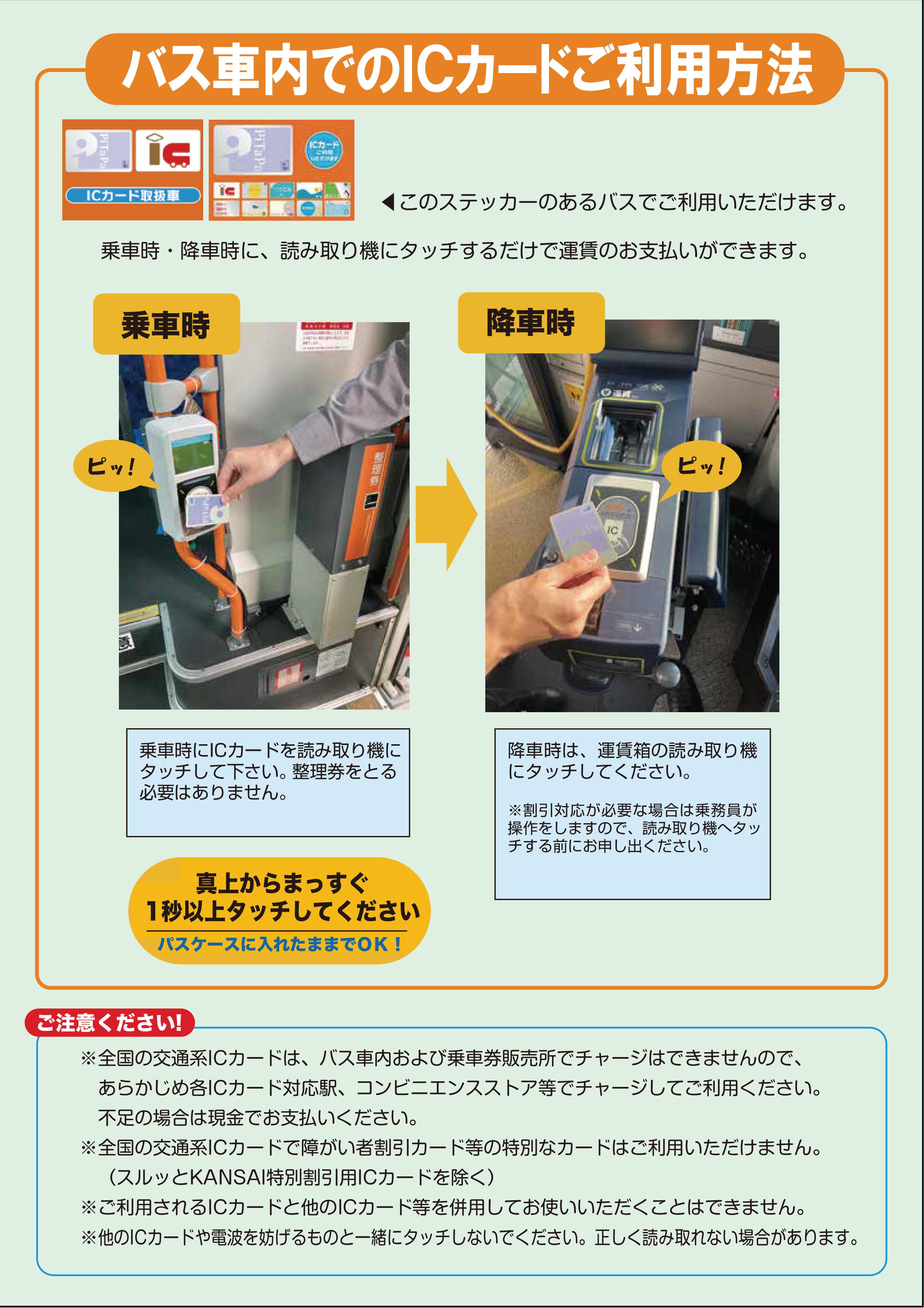 運賃・定期券代 | 名阪近鉄バス